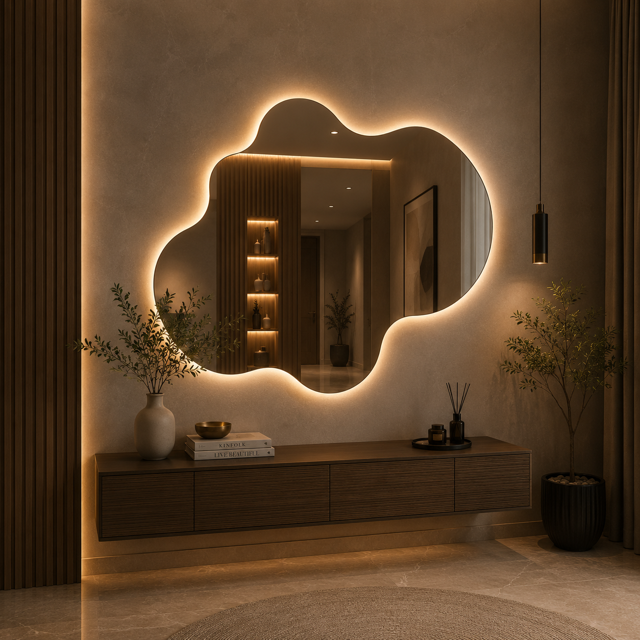 Signature Halo LED Mirror
